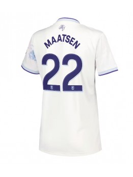 Billige Aston Villa Ian Maatsen #22 Tredjedrakt Dame 2025-26 Kortermet